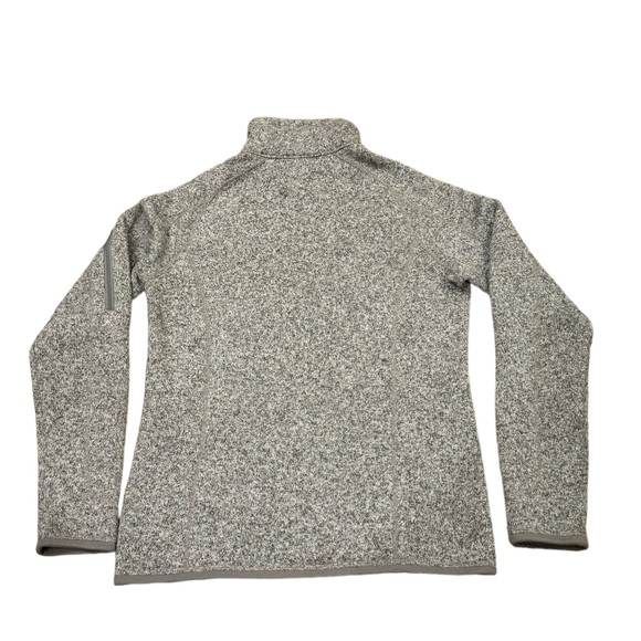 Patagonia Better Sweater Gray 1/4 Zip Fleece Pullover Womens small - Picture 7 of 9